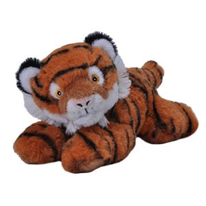 Wild Republic Pluche knuffel dieren Eco-kins tijger van 25 cm -