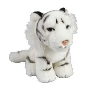 Ravensden Pluche knuffel dieren Witte Tijger 18 cm -