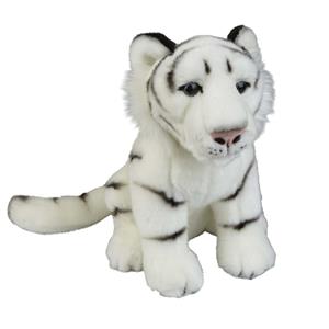 Ravensden Pluche knuffel dieren Witte Tijger 28 cm -