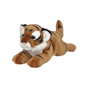 Nature Planet Pluche dieren knuffels Baby tijger van 33 cm -