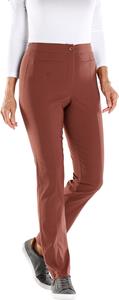 Your Look... for less! Dames Bengalinebroek roodbruin Maat