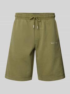 MARC O POLO Regular fit sweatshorts met tunnelkoord