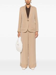 Merci Broek met wijde pijpen - Beige