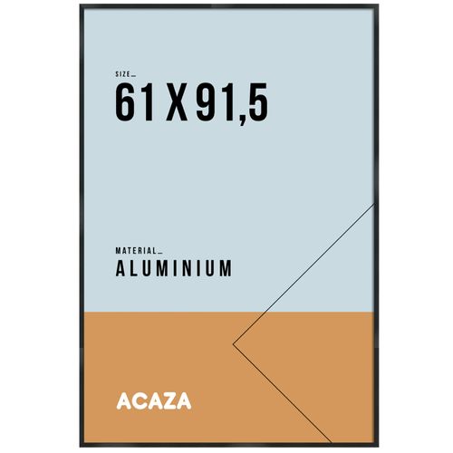 ACAZA  Fotolijst Geschikt Voor Foto's Of Posters - Aluminium - Plexiglas - Zwart