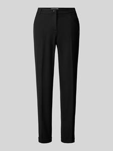 RAFFAELLO ROSSI Tapered fit stoffen broek met persplooien, model 'UTE'