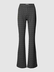 RAFFAELLO ROSSI Stoffen broek met all-over motief, model 'MACY'