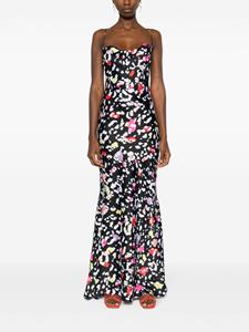 Parlor Jurk met grafische print - Zwart