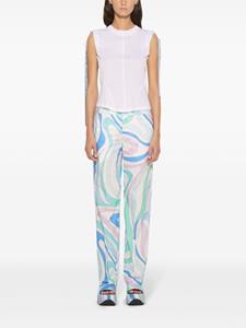 PUCCI Cropped top - Blauw