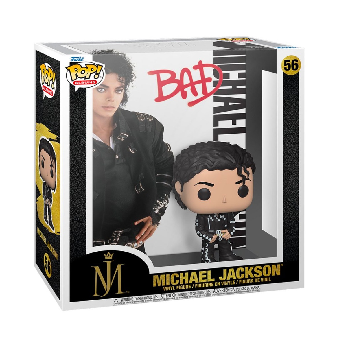 Fiftiesstore Funko Pop! Albums: Michael Jackson - Bad