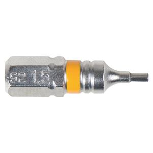 kstools KS Tools 918.3401 Sechskant-Bit Spezialstahl vernickelt C 6.3