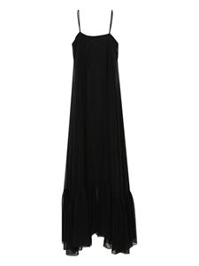 ROTATE BIRGER CHRISTENSEN flared sleeveless dress - Zwart