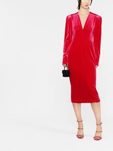 Philosophy Di Lorenzo Serafini Jurk met empire taille - Rood