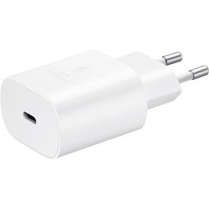 Samsung EP-TA800EWE Handy Ladegerät USB-C mit Schnellladefunktion 25W ohne Kabel Weiß