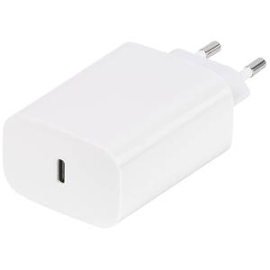 Vivanco TCVVUSBPD30W Handy Ladegerät mit Schnellladefunktion USB-C Weiß