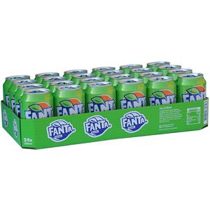 Fanta exotic 330 ml. / tray 24 blikken (+ Nederlands statiegeld)