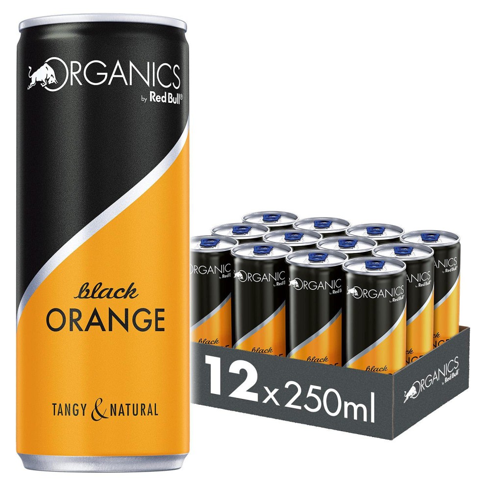 Red Bull Organics Black Orange 1/2 Tray