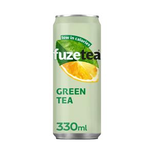 Fuze Tea | Green Tea | Sleek blik | 24 x 33 cl