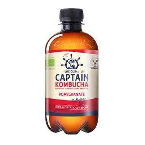 The Gutsy Captain | Kombucha Pomegranate | Bio | 12 x 400 ml