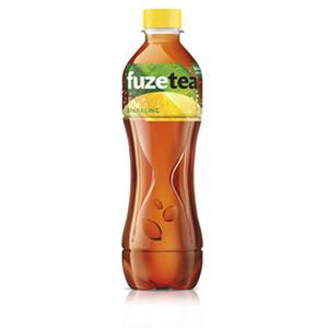 Fuze Tea Black Tea Sparkling | 12 x 0,4 liter