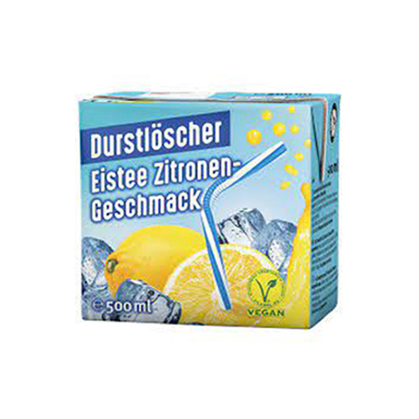 Durstloscher | Eistee Zitrone | 0.5 liter A12