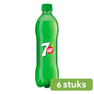 Seven up 7Up Regular | Petfles 6 x 0,5 liter