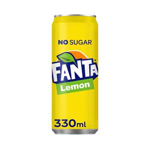 | Lemon | No Sugar | Sleek blik | 24 x 33 cl