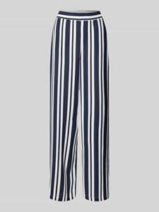 Vila Wide leg broek met streepmotief, model 'RASHA'