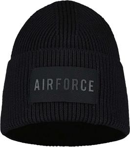 Airforce Beanie oversized true black