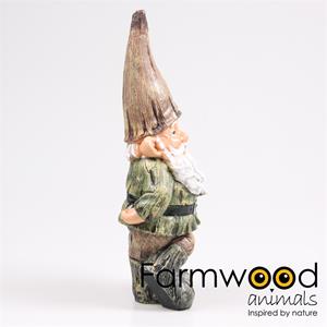 Season Inspired Decoration Tuinkabouter met schep 18x12x39cm