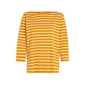 Tommy Hilfiger Curve T-Shirt "CRV NEW CODY SLIM BOAT-NK 3/4SLV", mit Logostickerei