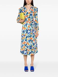 DVF Diane von Furstenberg Phoenix omkeerbare wikkeljurk - Wit