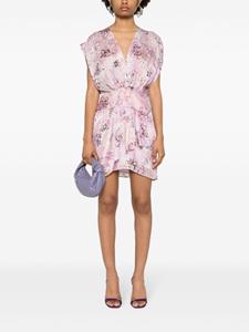 IRO Tissina floral-print mini dress - Roze