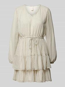 ONLY Chiffonkleid "ONLROBEY ISABELLA LIFE V-NECK DRESS WVN"