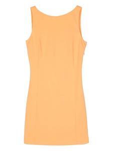 Patrizia Pepe chain-link mini dress - Oranje