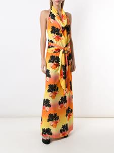 Amir Slama Maxi-jurk met print - Veelkleurig