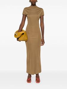 KHAITE Yenza maxi dress - Bruin