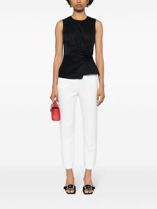 Veronica Beard Renzo slim-fit cropped trousers - Wit