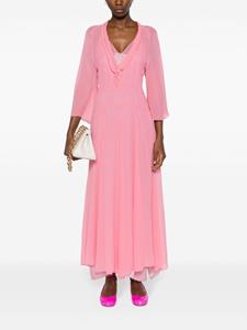 Forte Forte Flared maxi-jurk - Roze