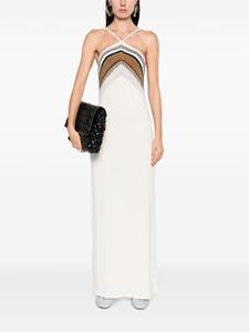 Proenza Schouler Naomi gebreide maxi-halterjurk - Wit