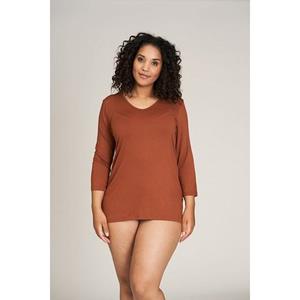 SANDGAARD 3/4-Arm-Shirt, mit Viskose und Elasthan