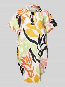 Gant Midikleid REL PALM PRINT SS LINEN CAFTAN