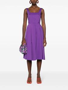 Blanca Vita Aesculus flared midi dress - Paars