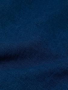 Closed knot-detail V-neck maxi dress - Blauw