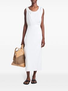 Proenza Schouler Jurk met diepe ronde hals - Wit