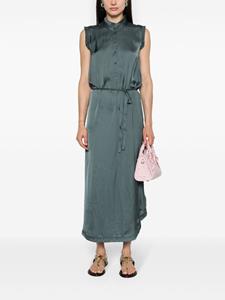 Zadig&Voltaire Raos satin maxi dress - Groen