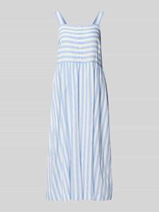 Tom Tailor Denim Midi-jurk met streepmotief