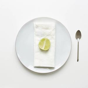 LINEN TALES  Linnen Servet 40x40 set van 2 White
