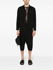Transit cotton cropped trousers - Zwart