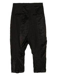 Rundholz DIP drop-crotch trousers - Zwart