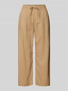 S.Oliver RED LABEL Regular fit paperbagbroek met verkort model